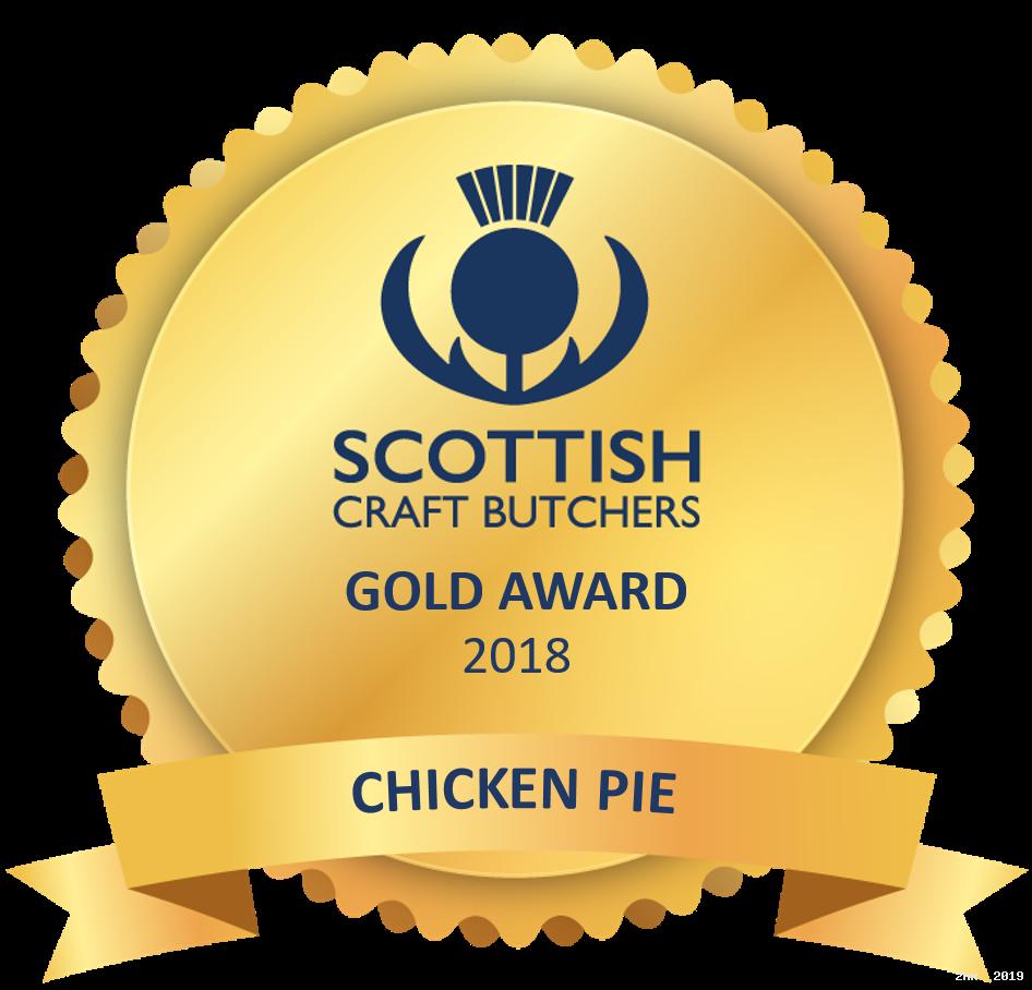 Gold Award Chicken & Bacon Pie